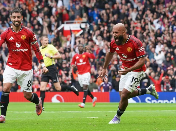 3:2！姆伯莫2场2球，B费自我救赎，曼联终场绝杀，阿莫林如释重负